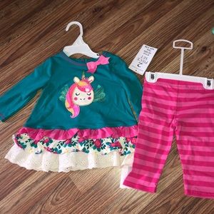 Baby Girl 2 piece set outfit 6-9m